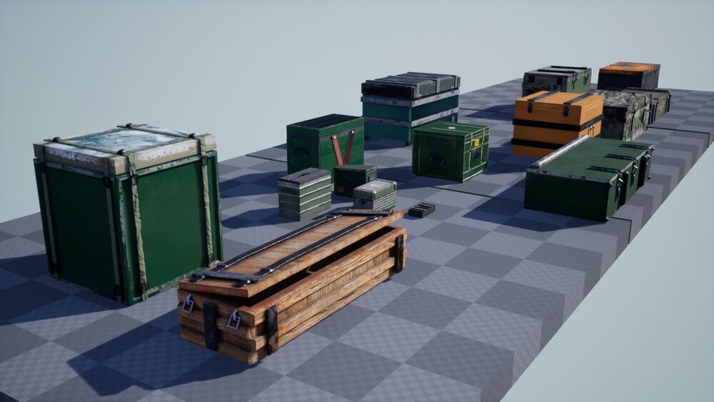 Military Chest Box Pack 