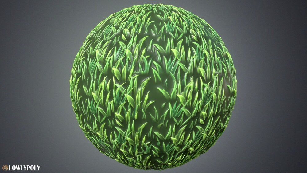 Grass Vol.96 - Stylized Game Textures 