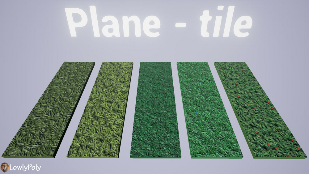 Grass Vol.17 - Hand Painted Texture Pack 