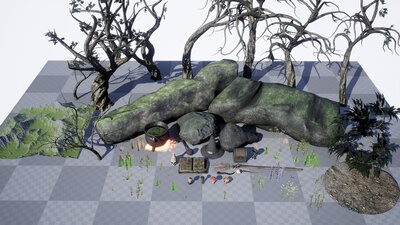 Witch Props / 79 Assets 