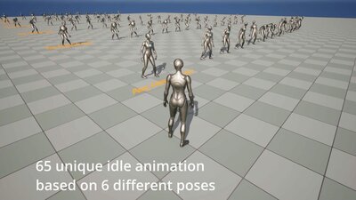 65 Zombie Idle Animation by JKMotion 