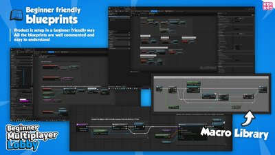 Beginner Multiplayer Lobby - Blueprint Template - By Kekdot 