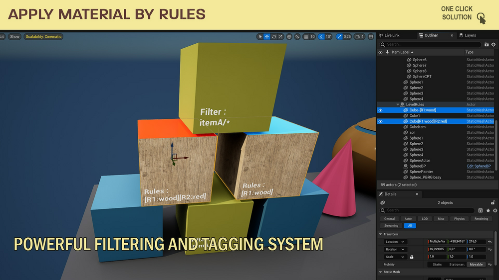 Apply Material By Rules: The Smart Way to Assign and Manage Materials 