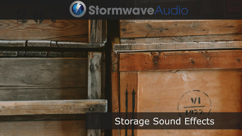 Storage Sound Effects Vol. I 