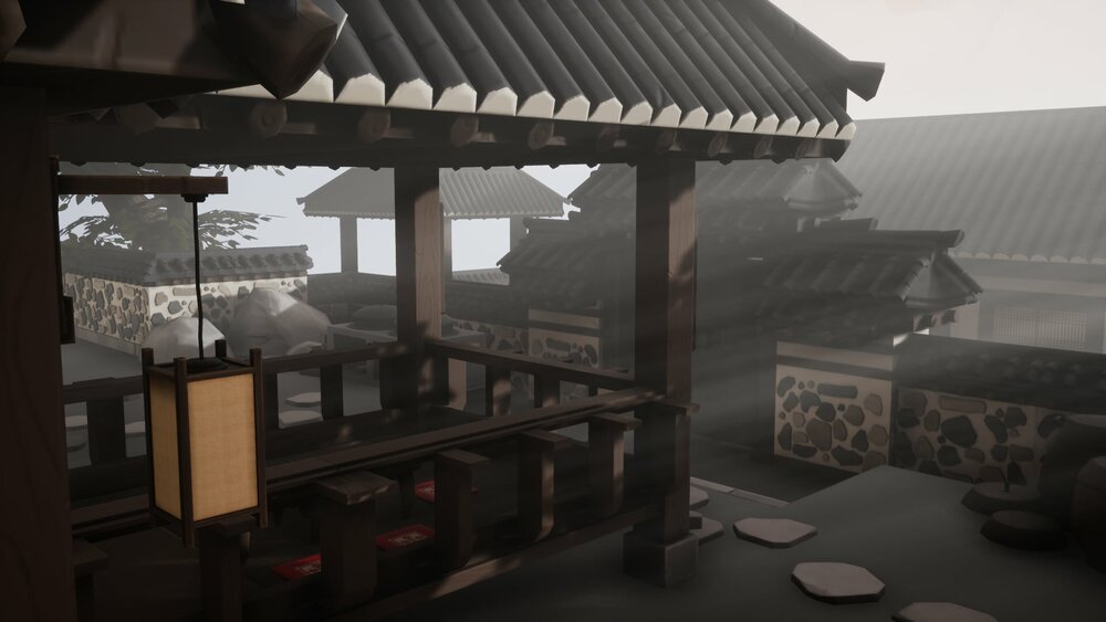 Stylized Traditional Korean House v.01 