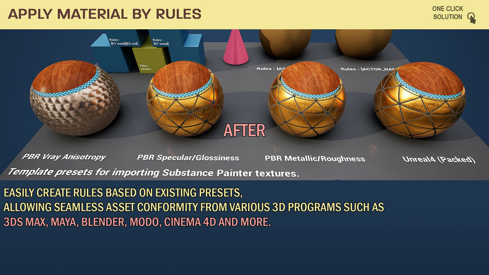 Apply Material By Rules: The Smart Way to Assign and Manage Materials 