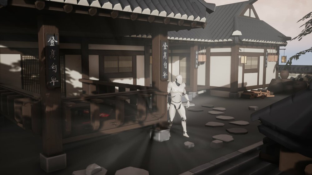 Stylized Traditional Korean House v.01 