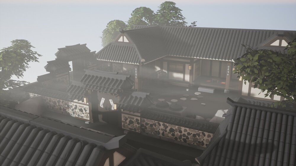 Stylized Traditional Korean House v.01 