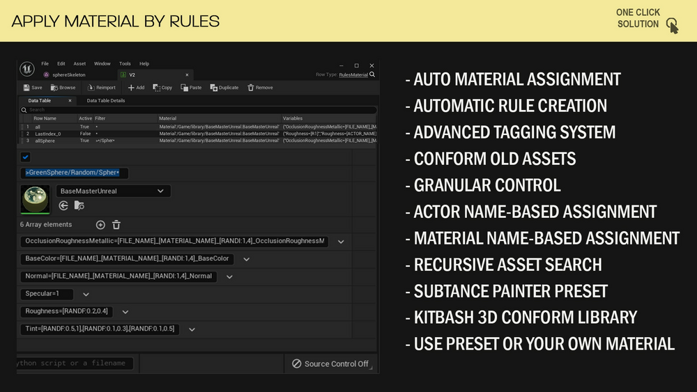 Apply Material By Rules: The Smart Way to Assign and Manage Materials 