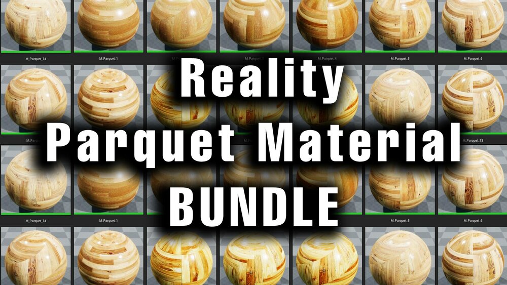 Reality Parquet Material Bundle 