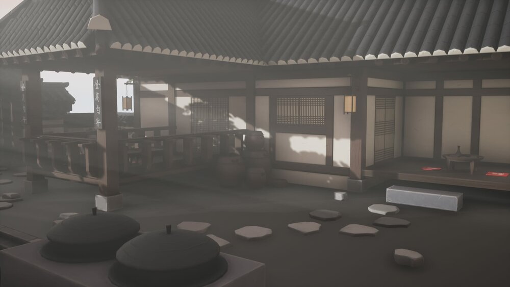 Stylized Traditional Korean House v.01 