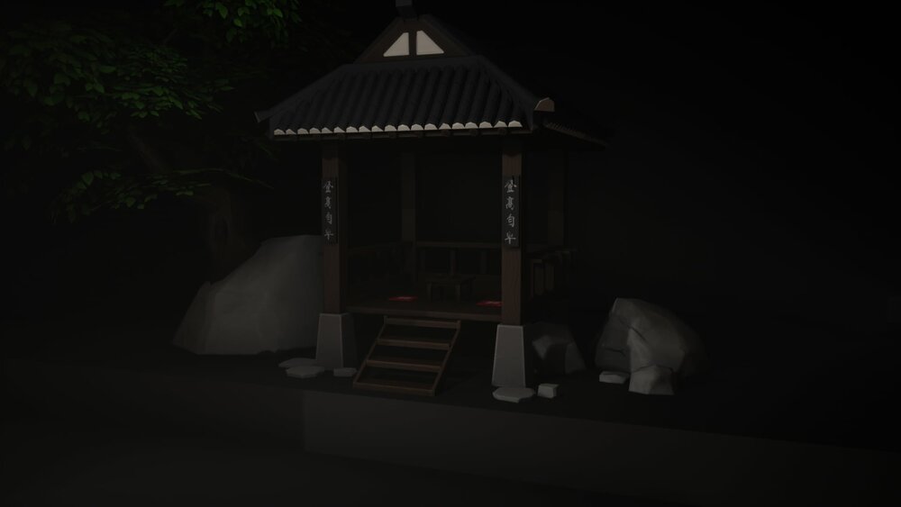 Stylized Traditional Korean House v.01 