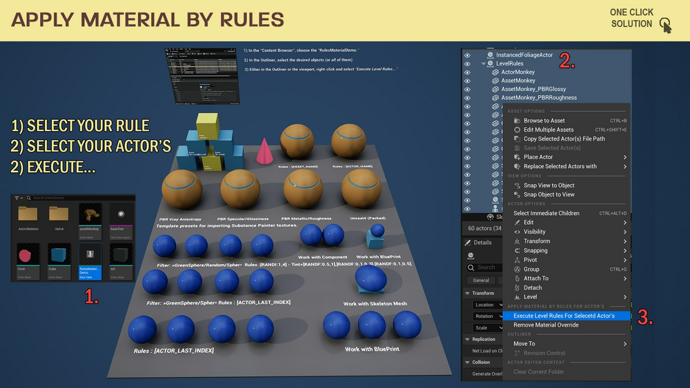 Apply Material By Rules: The Smart Way to Assign and Manage Materials 