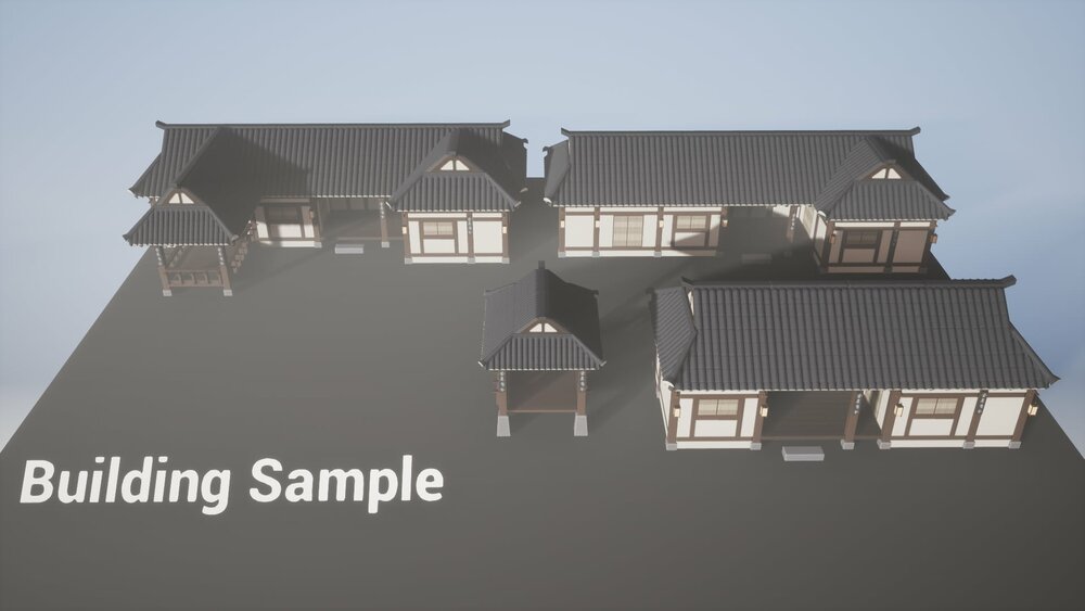 Stylized Traditional Korean House v.01 