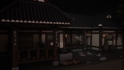 Stylized Traditional Korean House v.01 