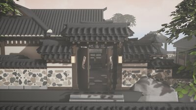 Stylized Traditional Korean House v.01 