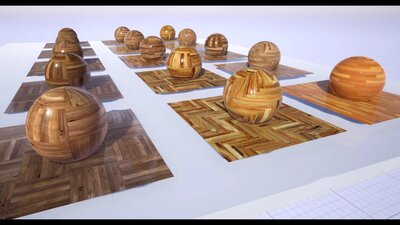 Reality Parquet Material Bundle 