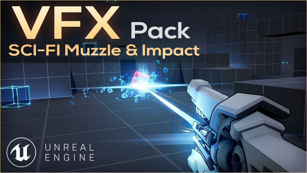 VFX Pack - Stylized FPS Muzzle and Impacts Effects 