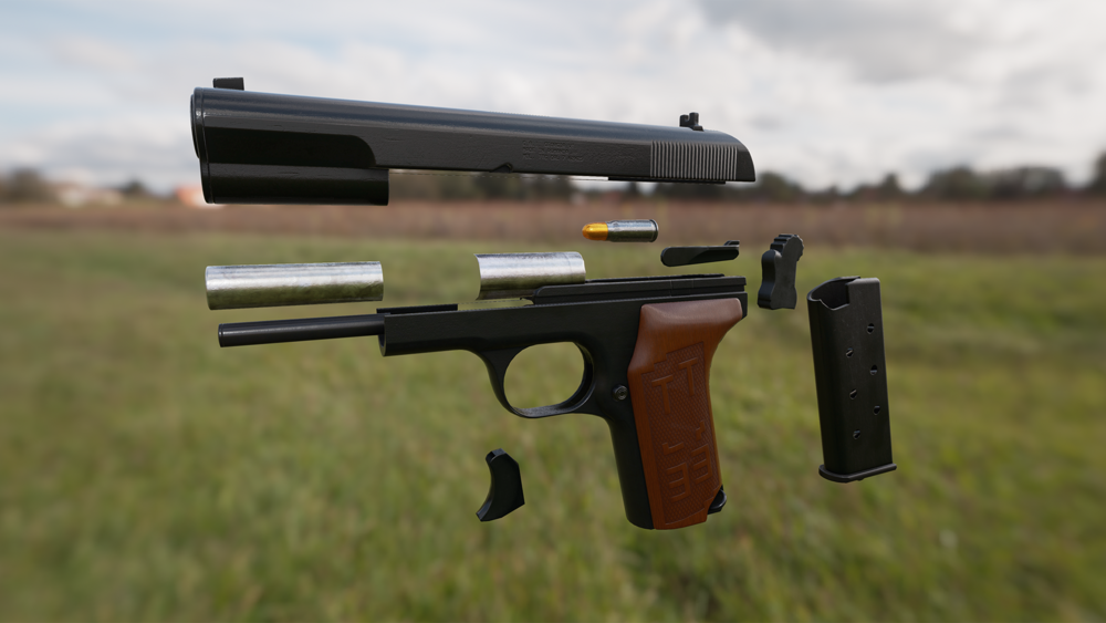 Animated FPS TT-33 Weapons Pack 