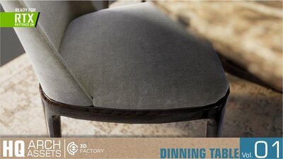 HQ Arch Assets / Dining TableVol.1 