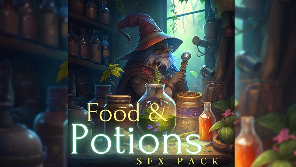 Fantasy RPG Essentials Vol 1. - Food & Potions 