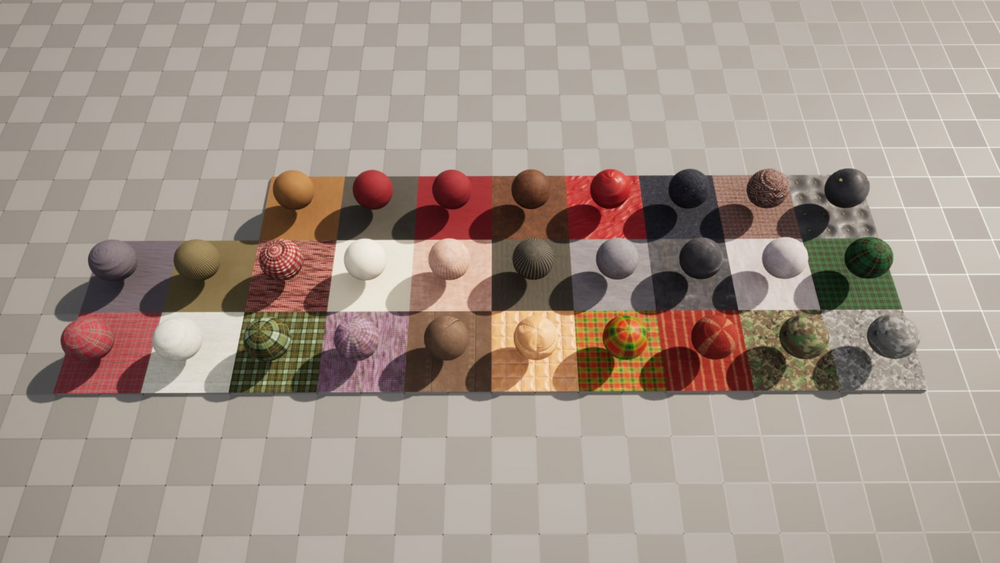 Fabric Material Pack 