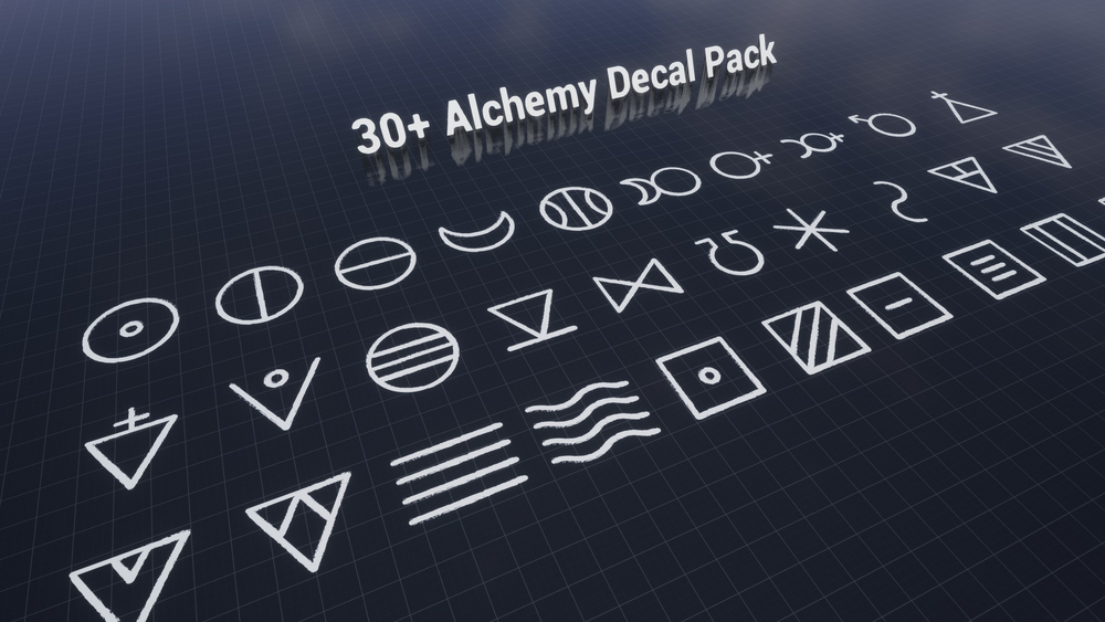 30+ Alchemy Decal Pack + AI SOURCES 