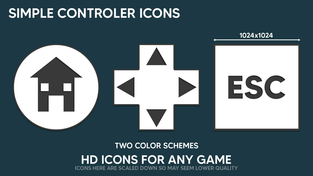 Simple Control Icons 