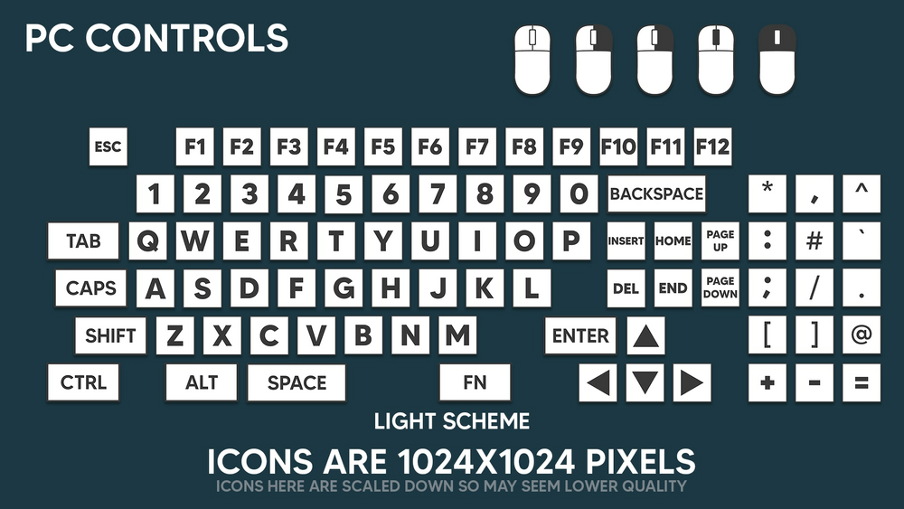 Simple Control Icons 