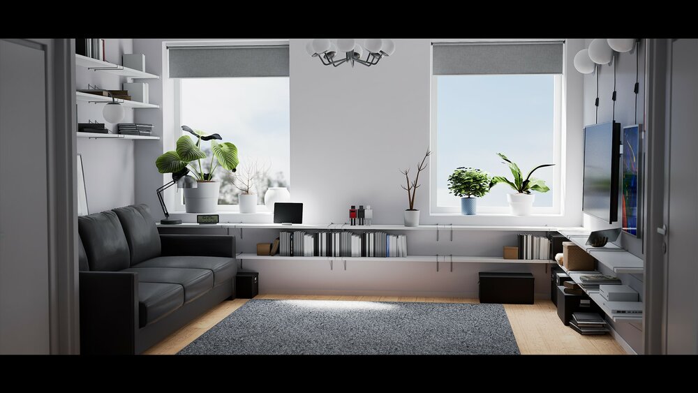 Realistic Livingroom 