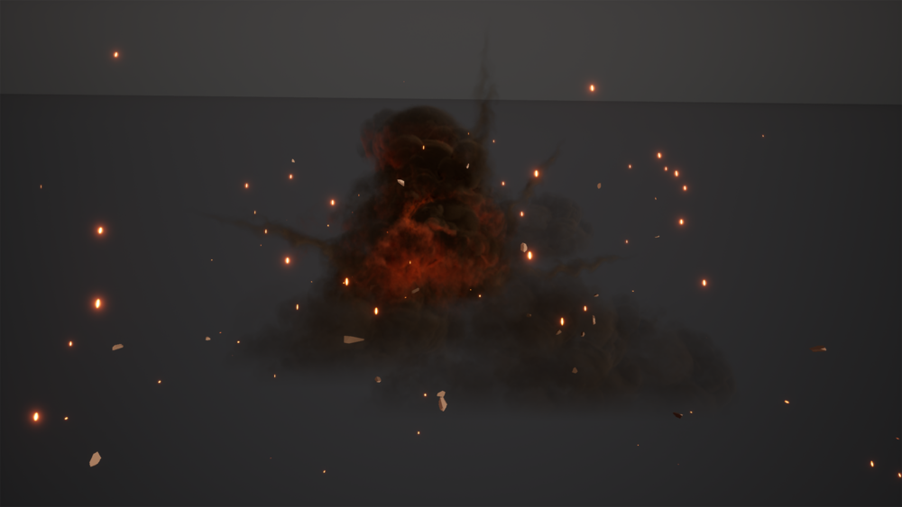 Explosions and smoke 6-lightmap FX 