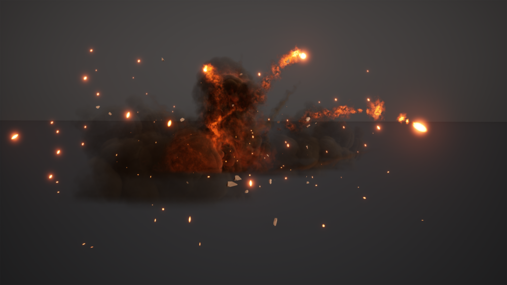 Explosions and smoke 6-lightmap FX 