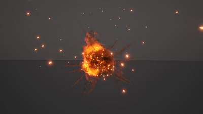 Explosions and smoke 6-lightmap FX 