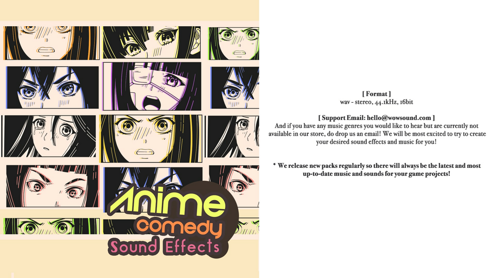 Anime Comedy Sound Effects Pack 