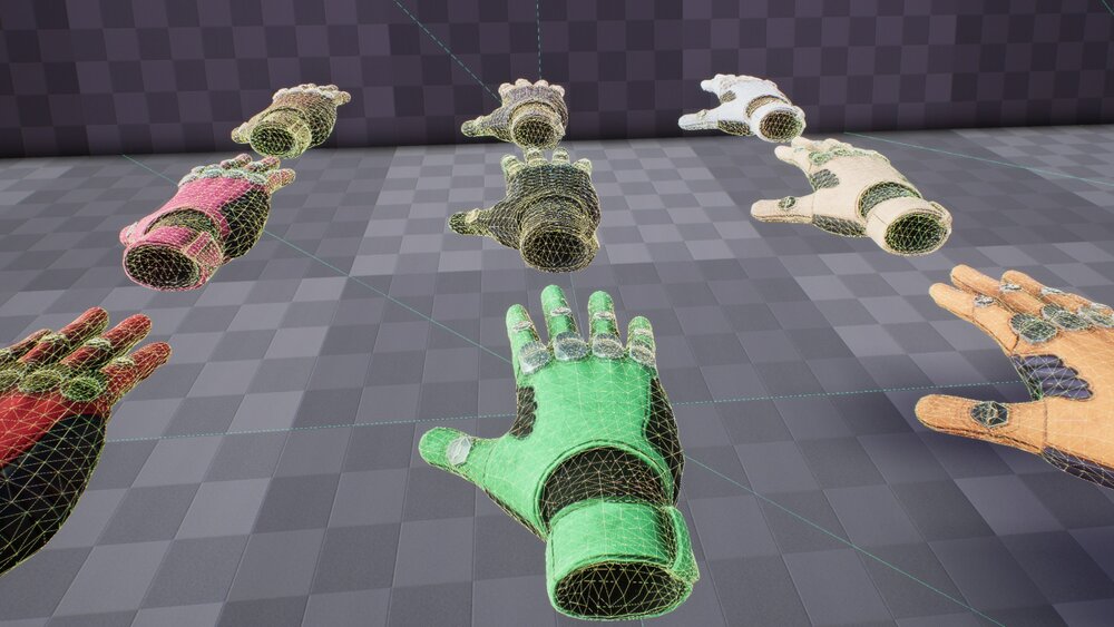 Sci-Fi Gloves Animated 