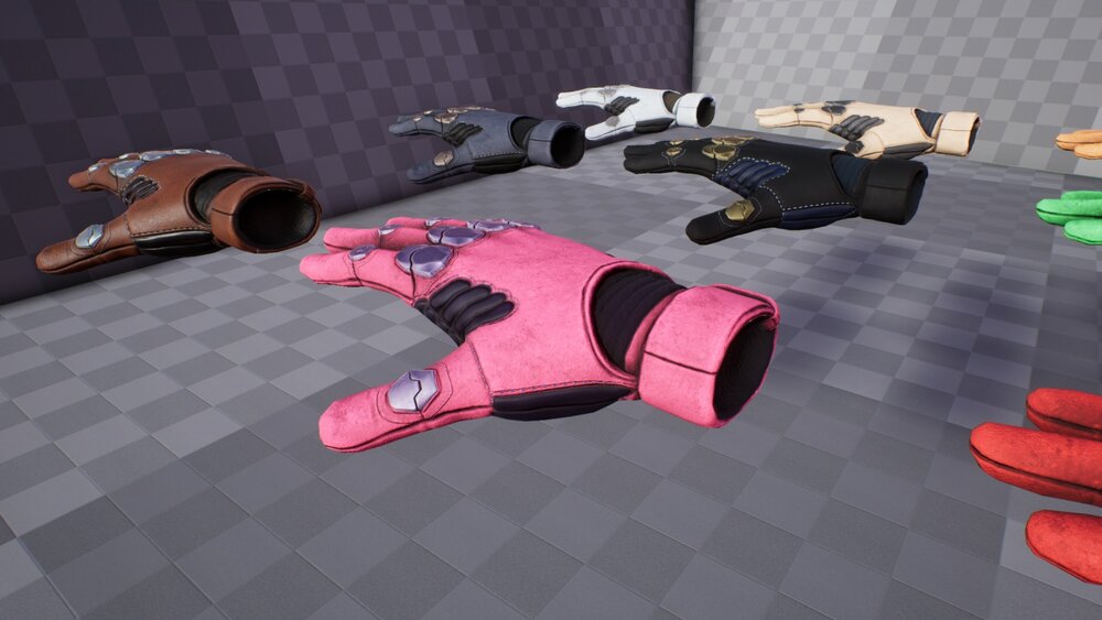 Sci-Fi Gloves Animated 