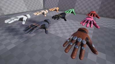 Sci-Fi Gloves Animated 