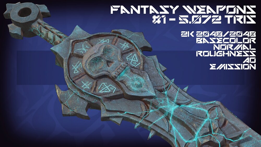 Fantasy Weapons Asset Pack Vol.1 