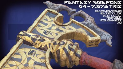 Fantasy Weapons Asset Pack Vol.1 