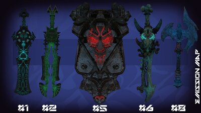 Fantasy Weapons Asset Pack Vol.1 