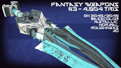 Fantasy Weapons Asset Pack Vol.1 