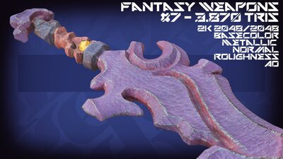 Fantasy Weapons Asset Pack Vol.1 