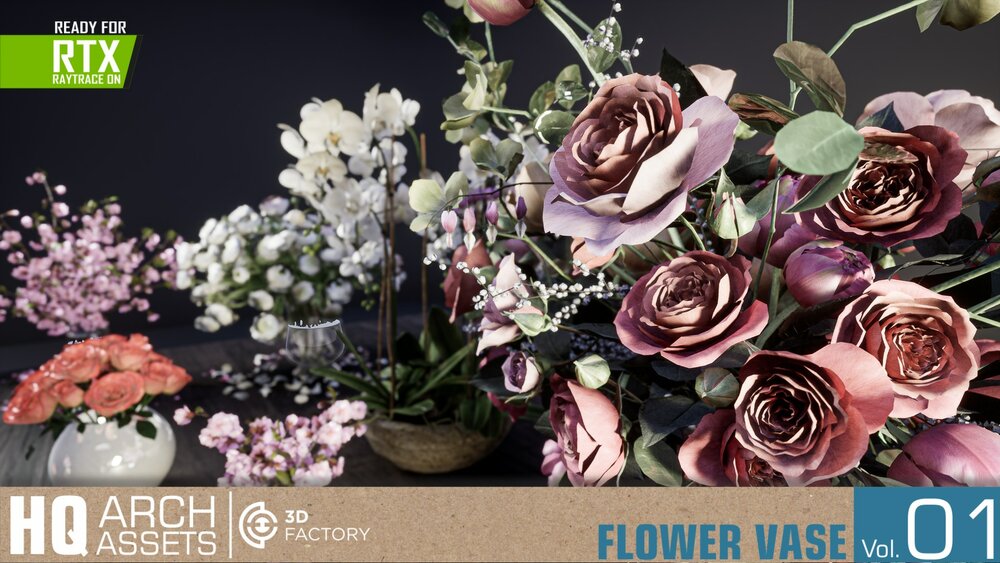 HQ Flower Vases Vol. 1 