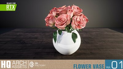 HQ Flower Vases Vol. 1 