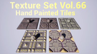 Tiles Vol.66 - Hand Painted Textures 