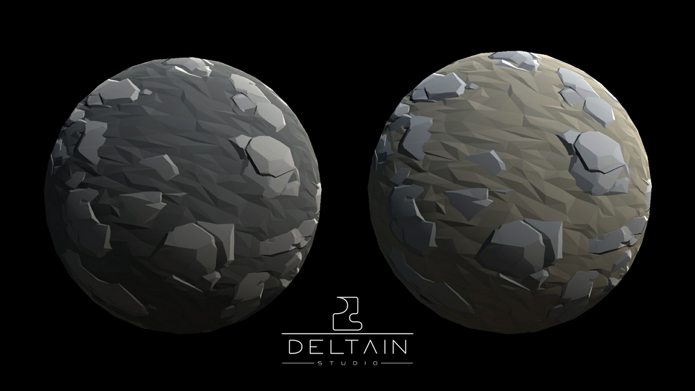 LowPoly Rock Texture 