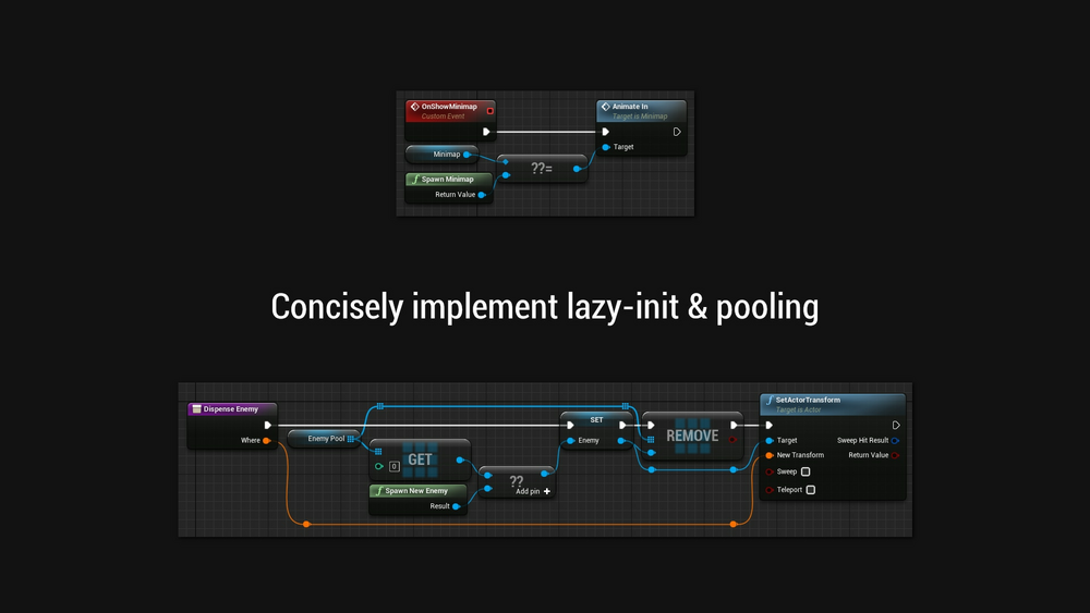 Null Coalescing Operator for Blueprints 