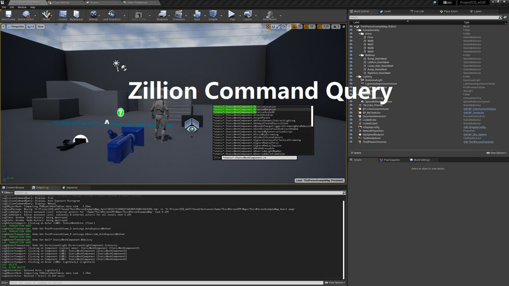 Zillion Command Query 