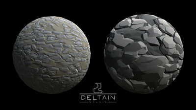 LowPoly Rock Texture 