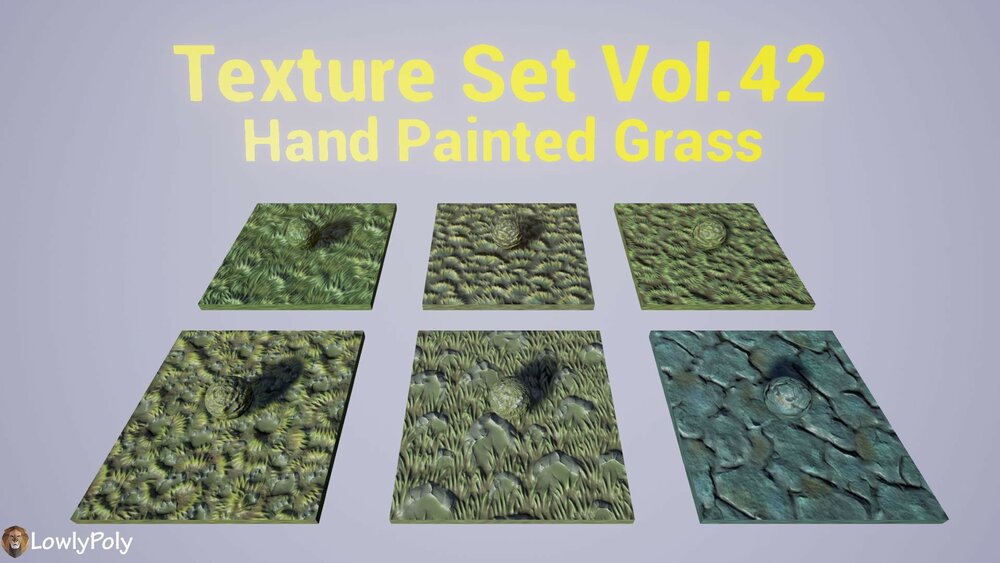 Stylized Texture Pack - VOL.05 Hand Painted Textures 